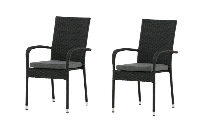 Venture Home Anna Chair 2-pack - Black