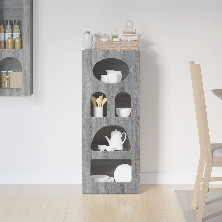 Sideboard ELST Grå Sonoma 40 x 35 x 100,5 cm Konstrueret træ
