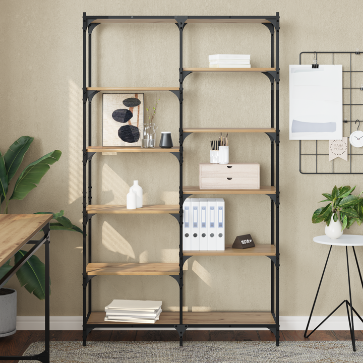 Bogreol artisan eg 100 x 32 x 170 cm Konstrueret træ