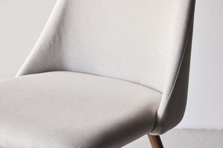 Venture Home Night Dining Chair 2-pack - Mocca  / Beige Linen