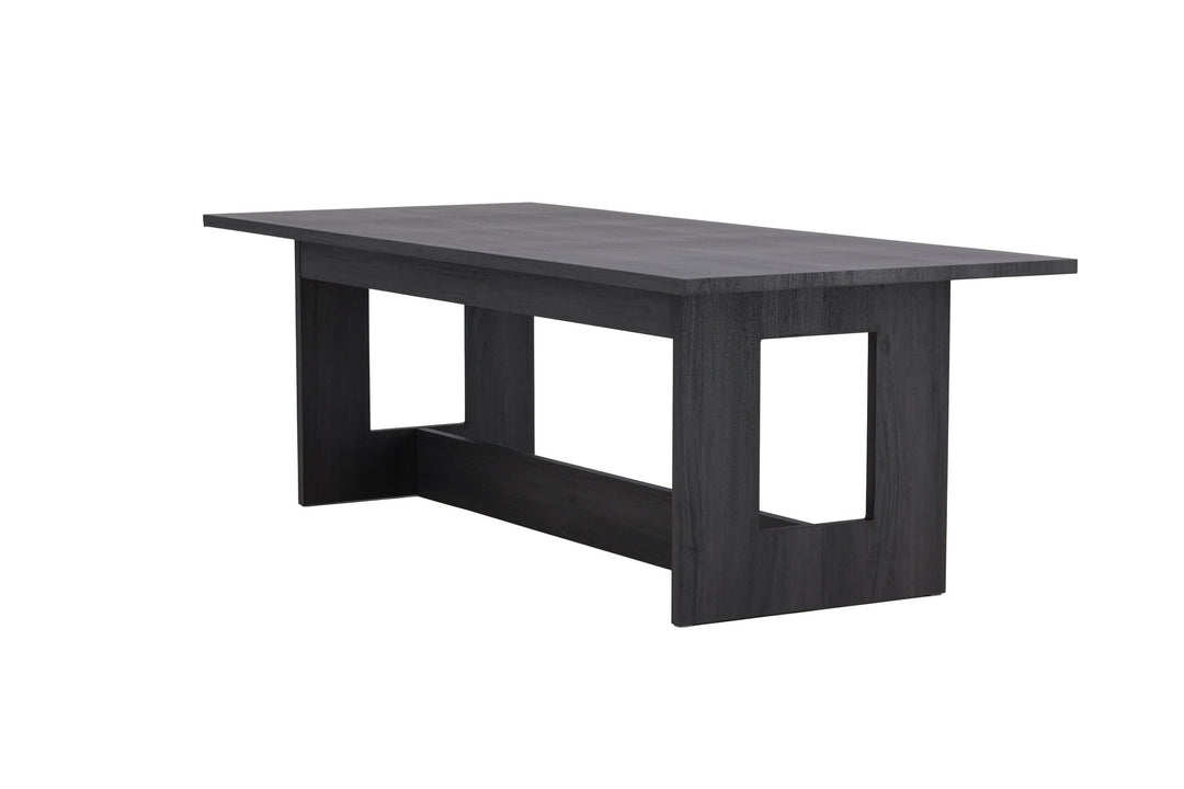 Venture Home Milly Dining Table 100x235 cm - Black  /