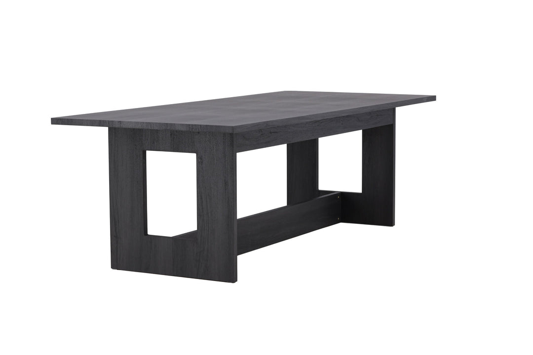 Venture Home Milly Dining Table 100x235 cm - Black  /