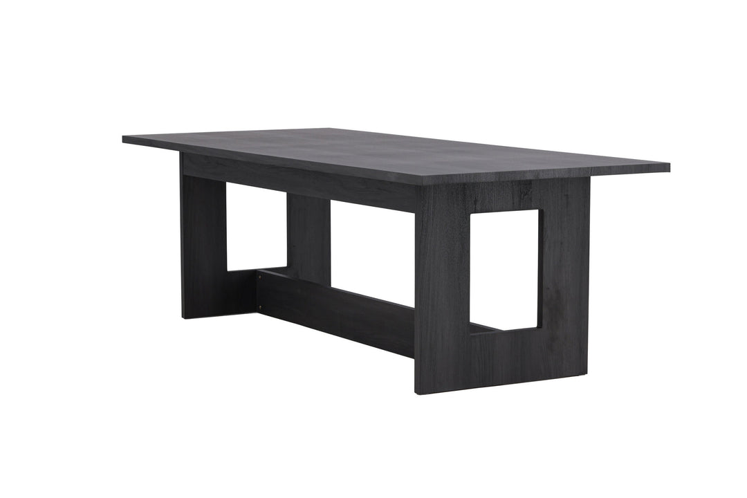 Venture Home Milly Dining Table 100x235 cm - Black  /