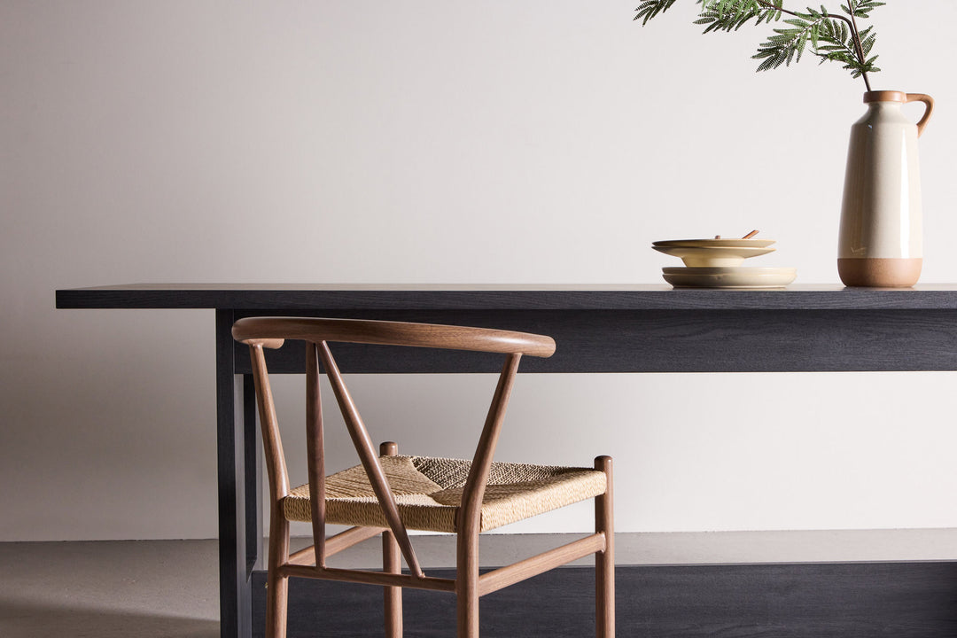 Venture Home Milly Dining Table 100x235 cm - Black  /