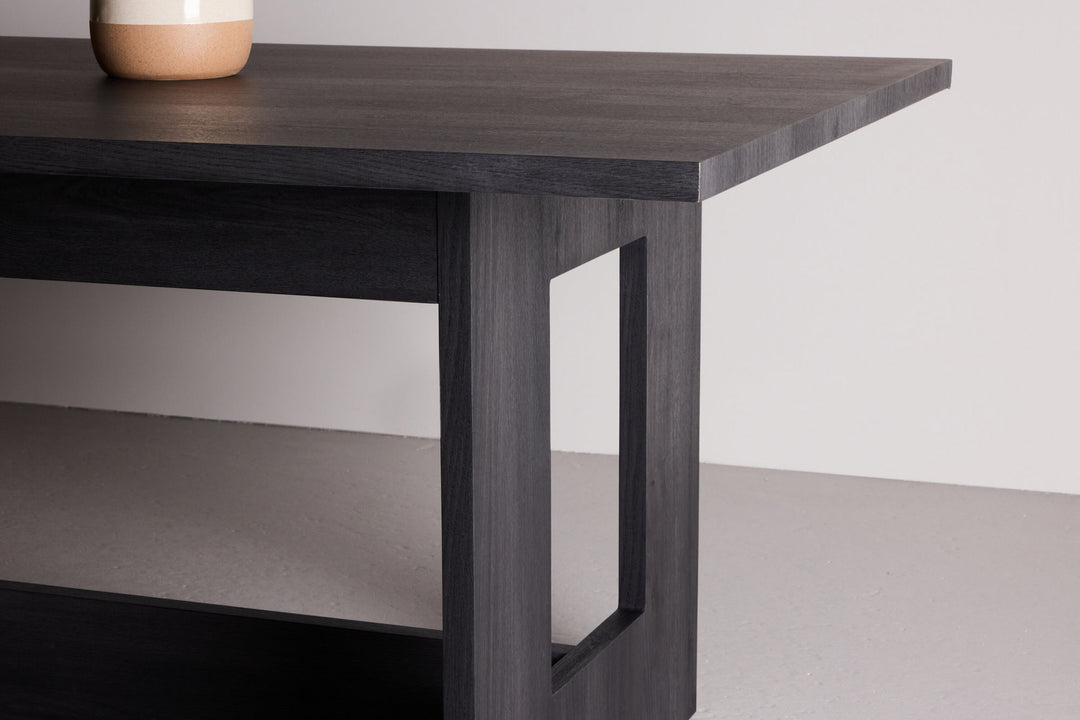 Venture Home Milly Dining Table 100x235 cm - Black  /