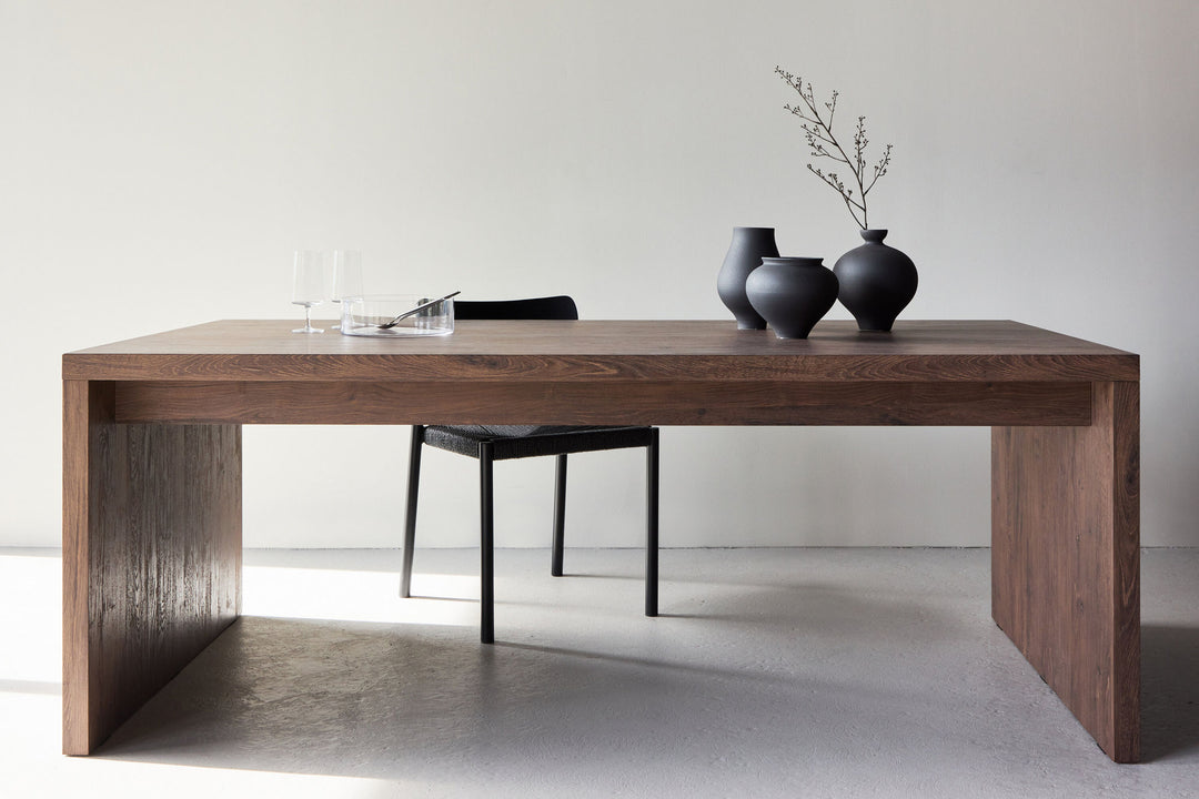 Venture Home Evone Dining Table 100x200 cm - Mocca