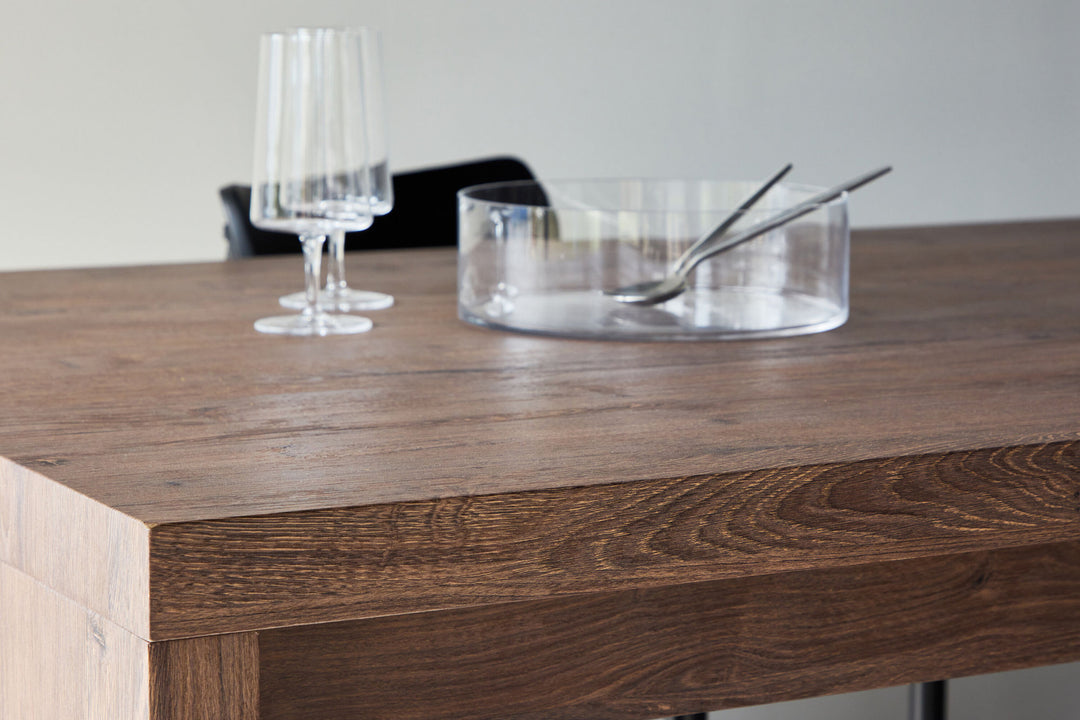 Venture Home Evone Dining Table 100x200 cm - Mocca