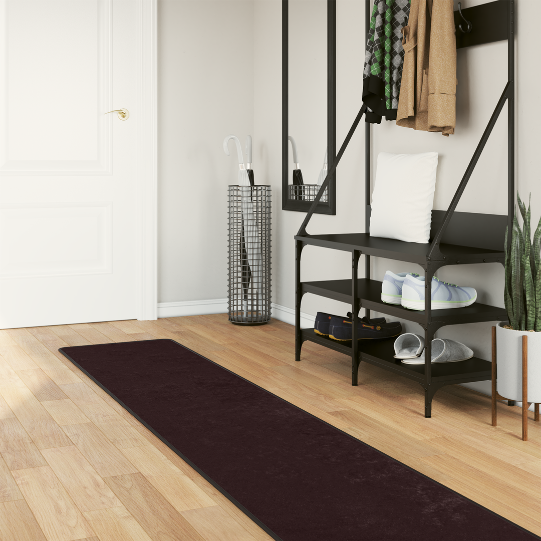 Tæppe Runner MARSA Antracit 50 x 350 cm Polyester og PVC
