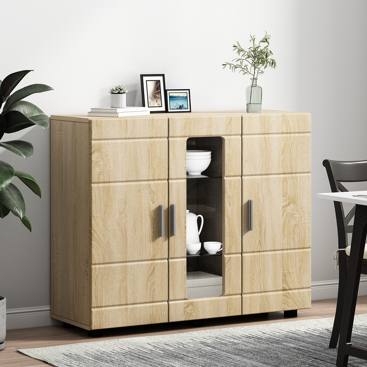 Træskab Sonoma eg 88,5 x 30,5 x 73 cm Konstrueret træ