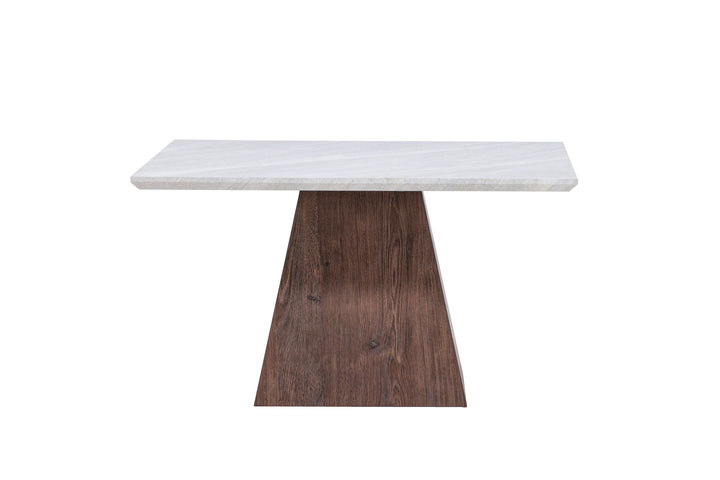 Venture Home Cael Sofa Table 80x80x45 cm - MDF 3D Paper Mocca / Stonelook