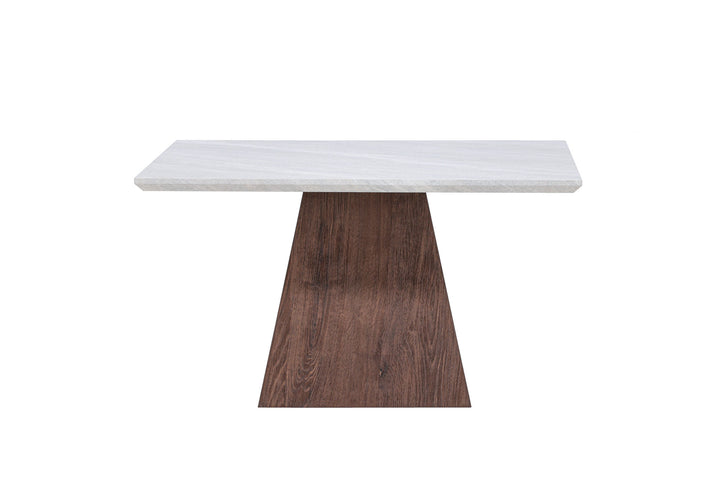 Venture Home Cael Sofa Table 80x80x45 cm - MDF 3D Paper Mocca / Stonelook