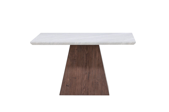 Venture Home Cael Sofa Table 80x80x45 cm - MDF 3D Paper Mocca / Stonelook