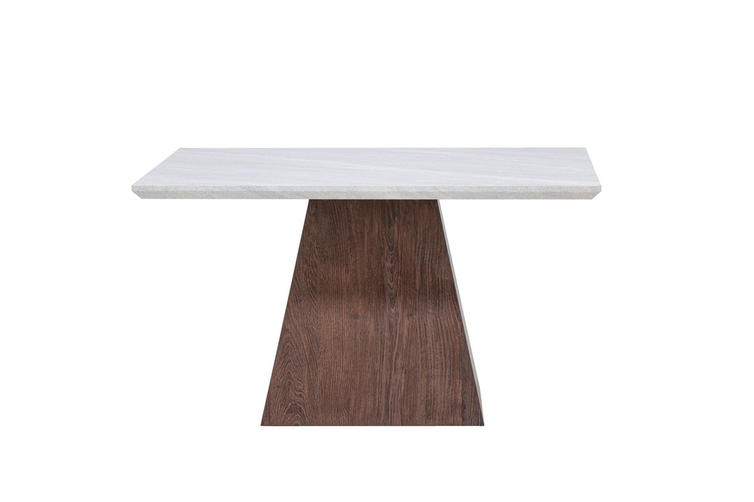 Venture Home Cael Sofa Table 80x80x45 cm - MDF 3D Paper Mocca / Stonelook