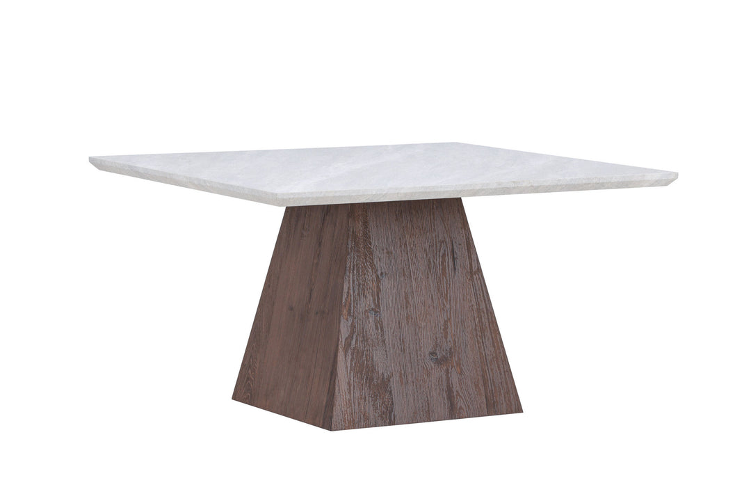 Venture Home Cael Sofa Table 80x80x45 cm - MDF 3D Paper Mocca / Stonelook