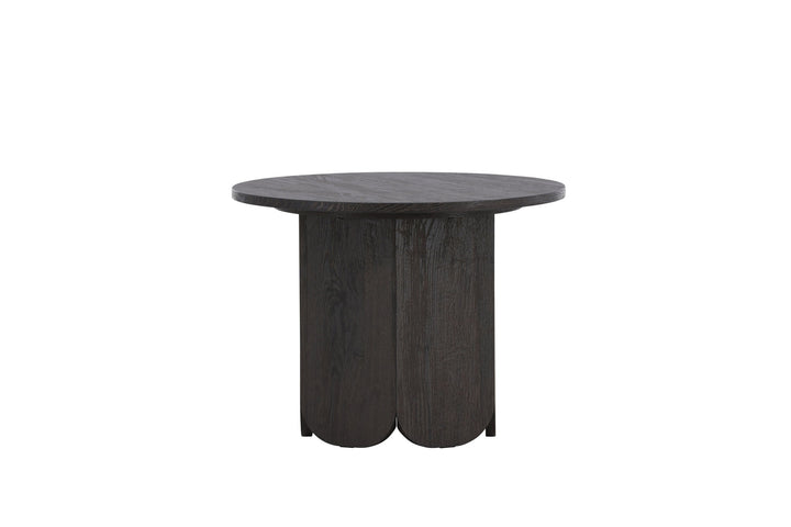 Venture Home Tekla Sofa Table ø60x45 cm - MDF with Black 3D Paper