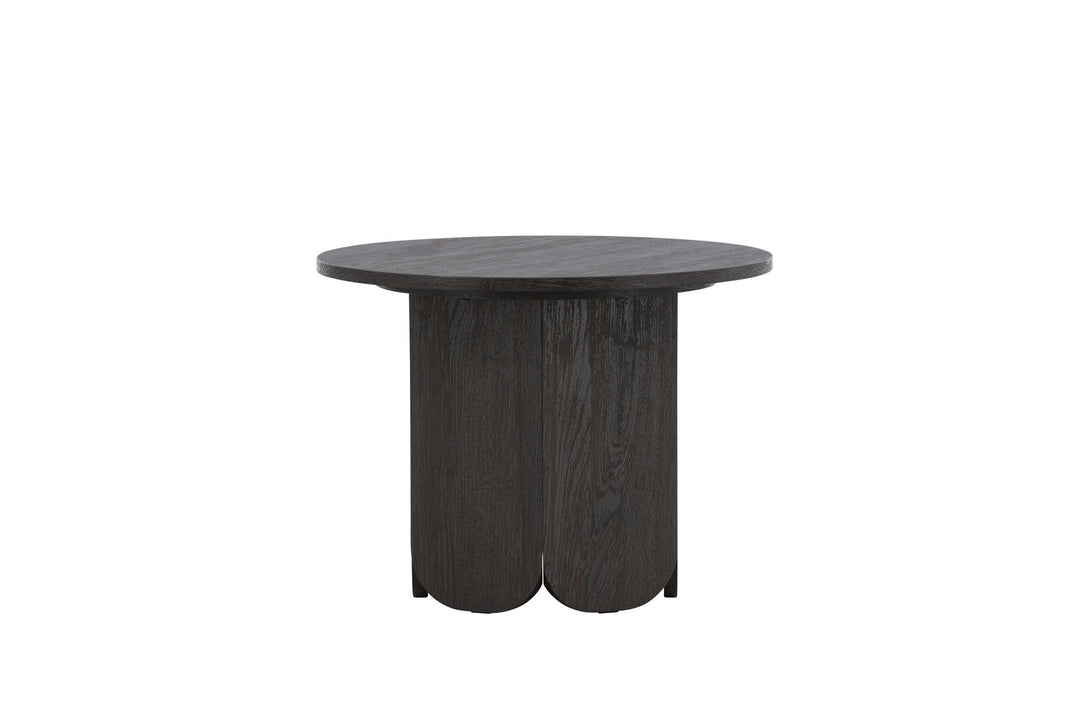 Venture Home Tekla Sofa Table ø60x45 cm - MDF with Black 3D Paper