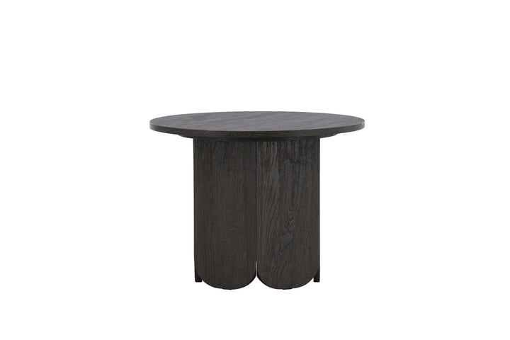 Venture Home Tekla Sofa Table ø60x45 cm - MDF with Black 3D Paper
