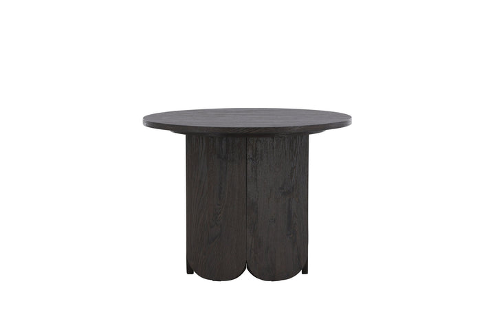 Venture Home Tekla Sofa Table ø60x45 cm - MDF with Black 3D Paper