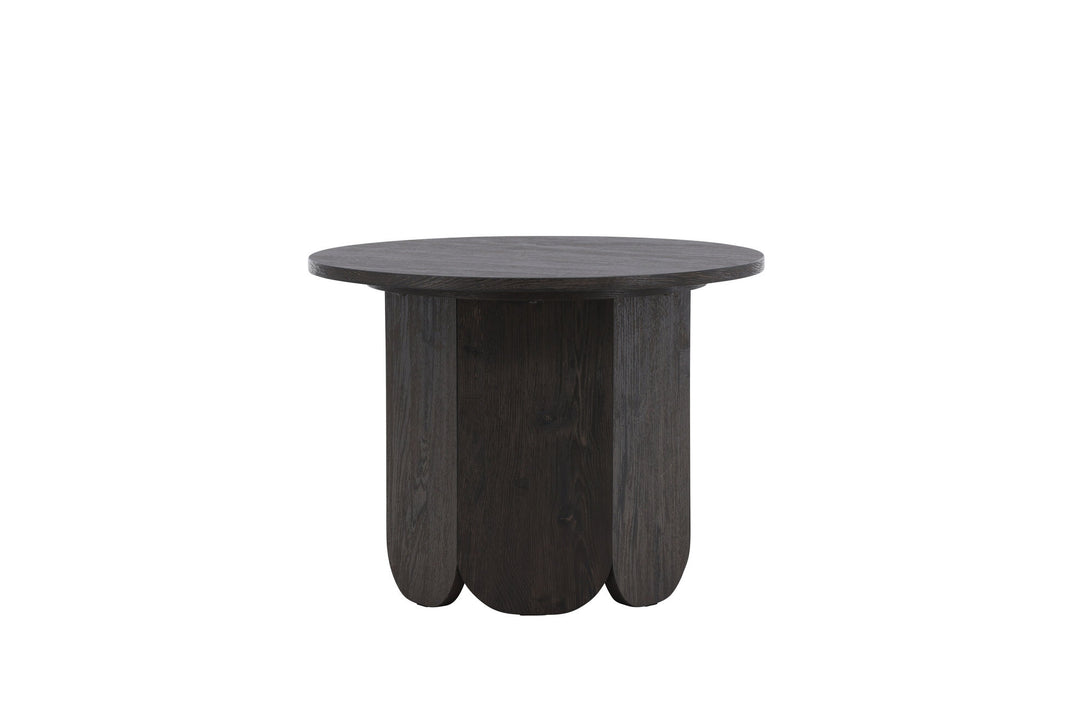 Venture Home Tekla Sofa Table ø60x45 cm - MDF with Black 3D Paper