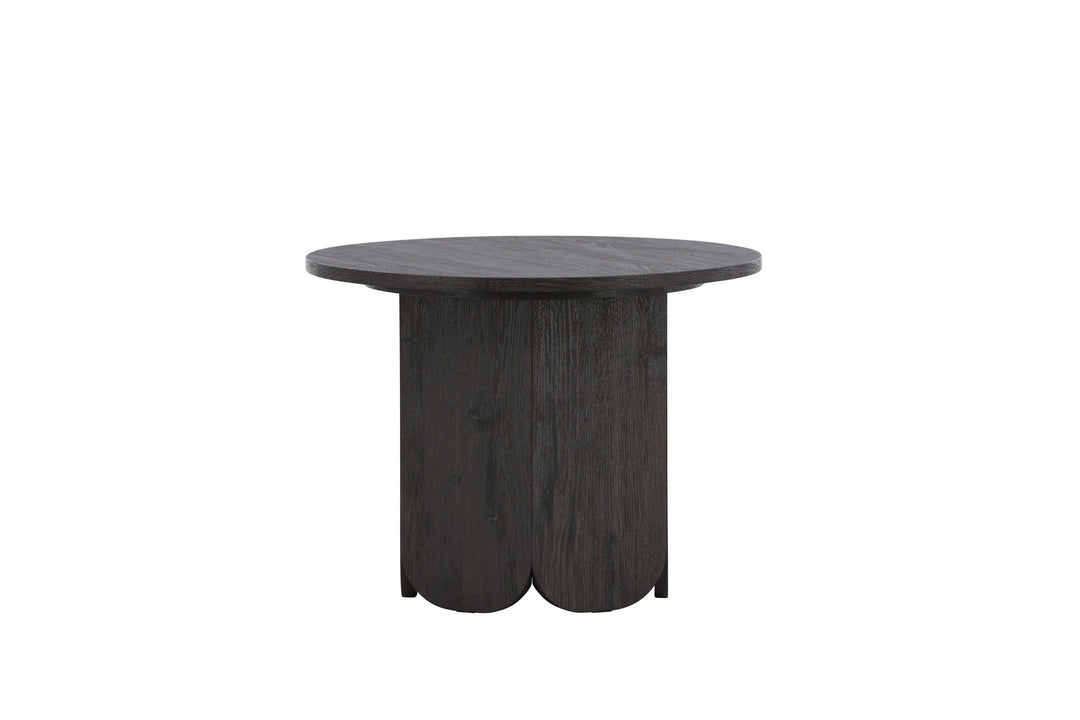Venture Home Tekla Sofa Table ø60x45 cm - MDF with Black 3D Paper
