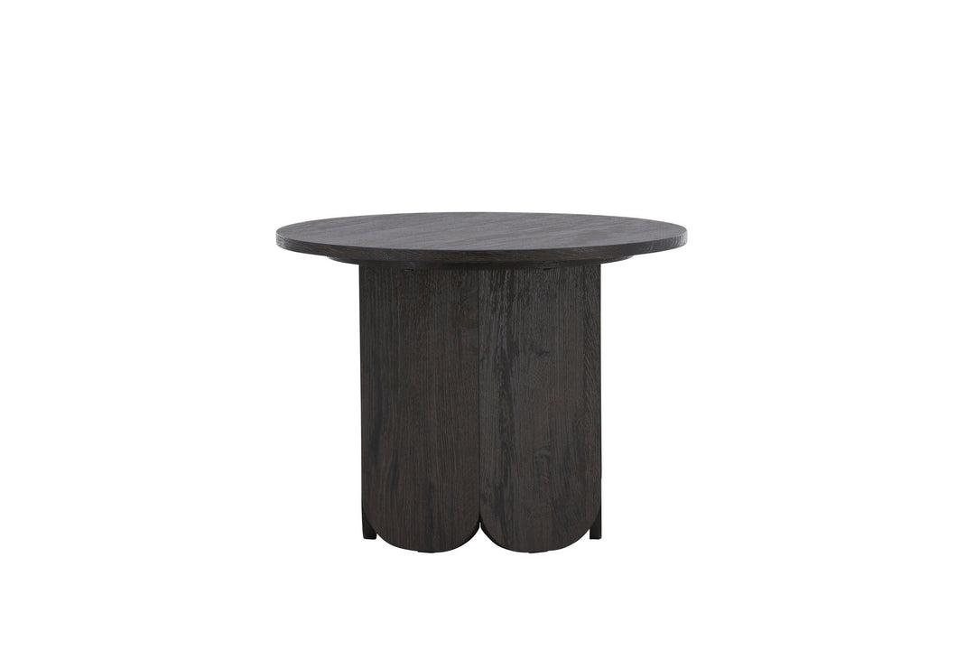 Venture Home Tekla Sofa Table ø60x45 cm - MDF with Black 3D Paper