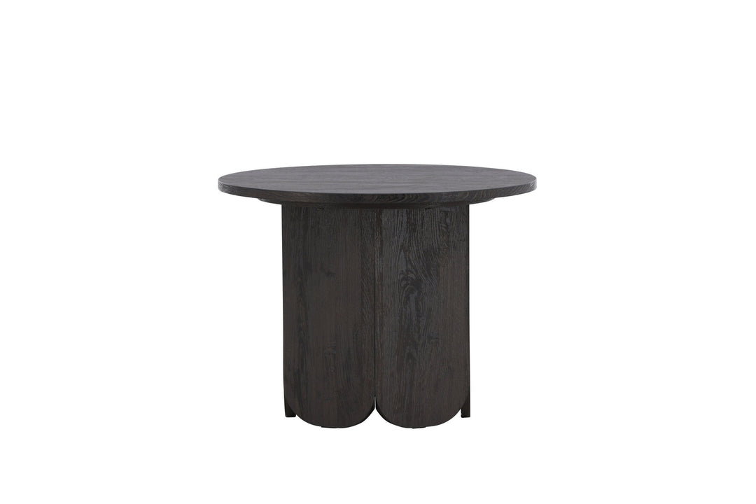 Venture Home Tekla Sofa Table ø60x45 cm - MDF with Black 3D Paper