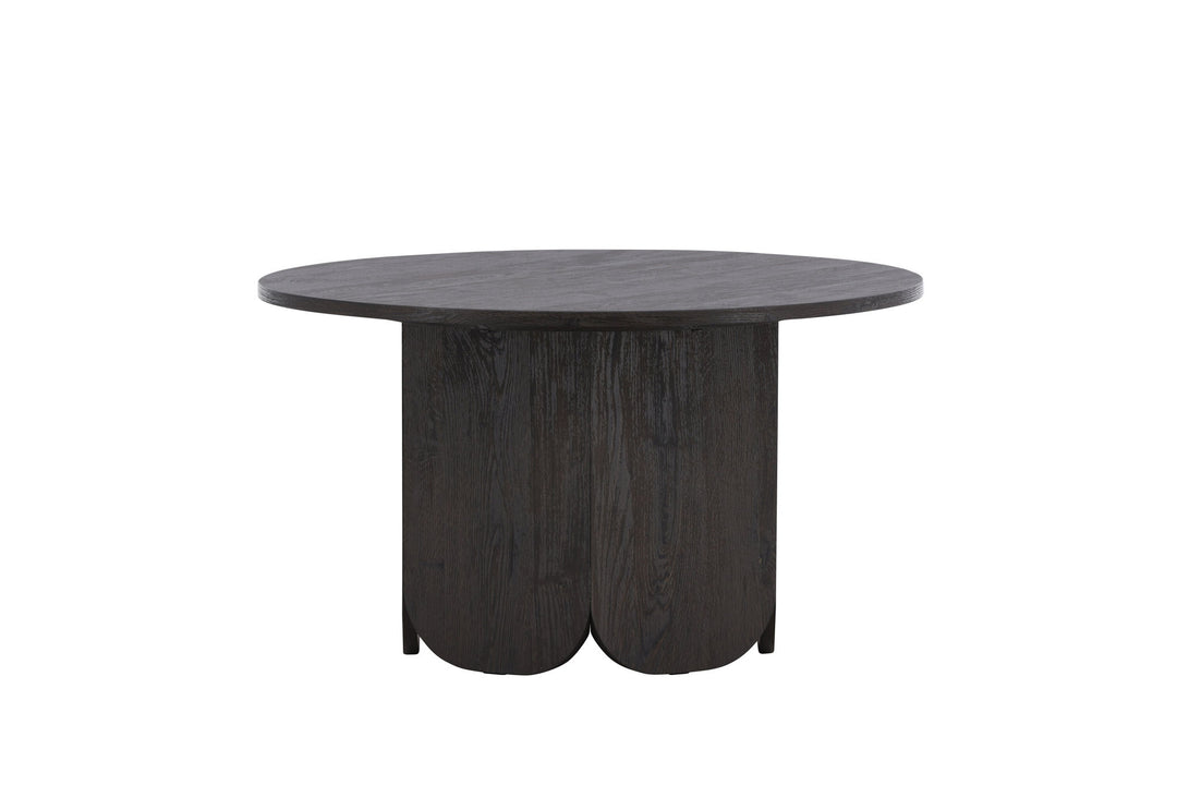 Venture Home Tekla Sofa Table ø80x45 cm - MDF with Black 3D Paper