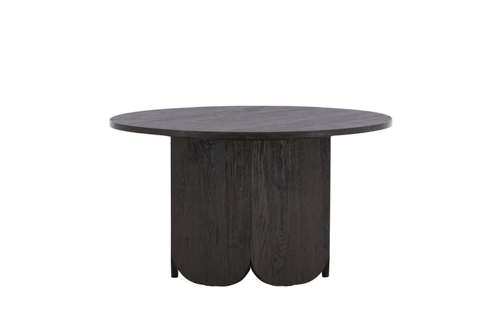 Venture Home Tekla Sofa Table ø80x45 cm - MDF with Black 3D Paper