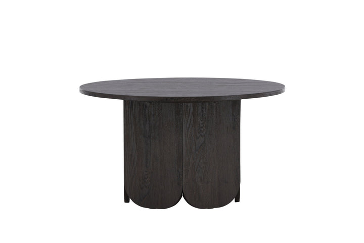 Venture Home Tekla Sofa Table ø80x45 cm - MDF with Black 3D Paper