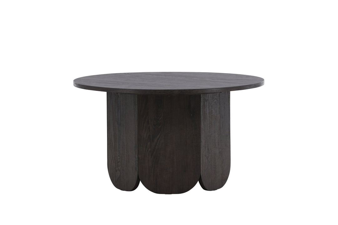 Venture Home Tekla Sofa Table ø80x45 cm - MDF with Black 3D Paper