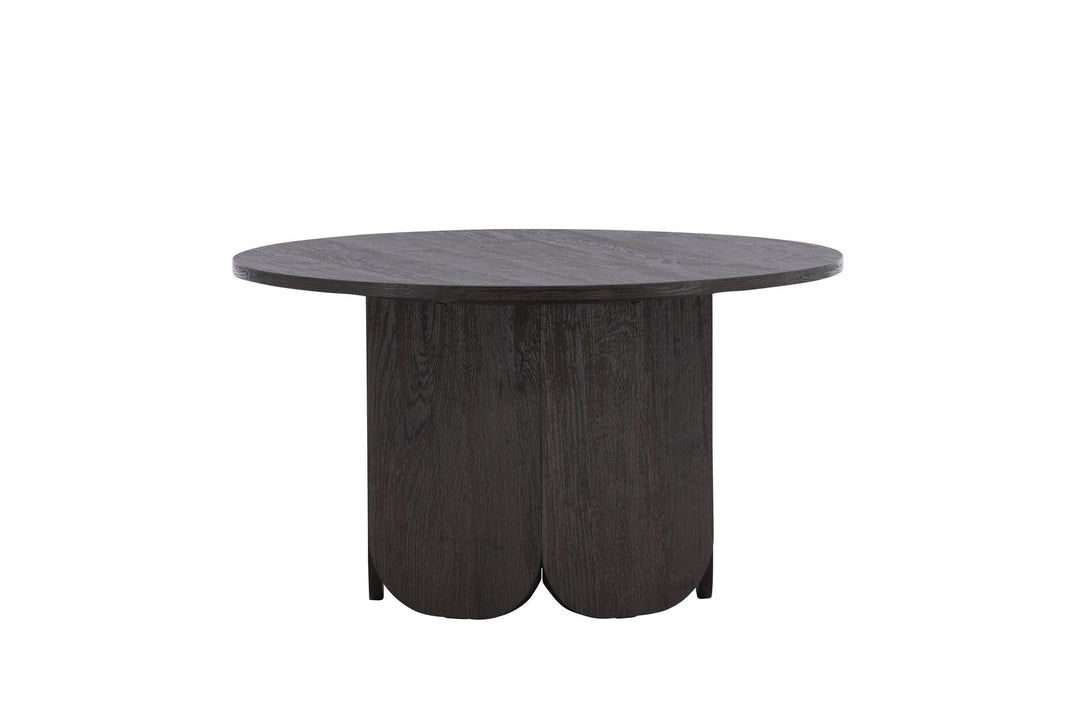 Venture Home Tekla Sofa Table ø80x45 cm - MDF with Black 3D Paper
