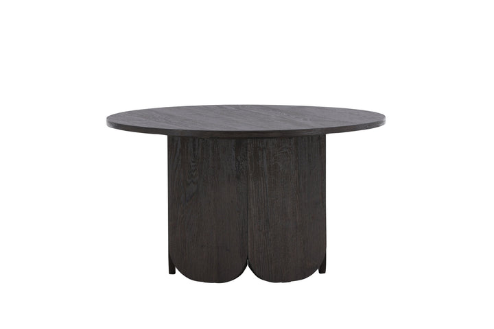 Venture Home Tekla Sofa Table ø80x45 cm - MDF with Black 3D Paper