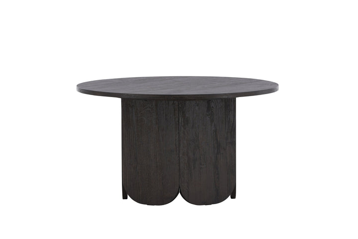 Venture Home Tekla Sofa Table ø80x45 cm - MDF with Black 3D Paper