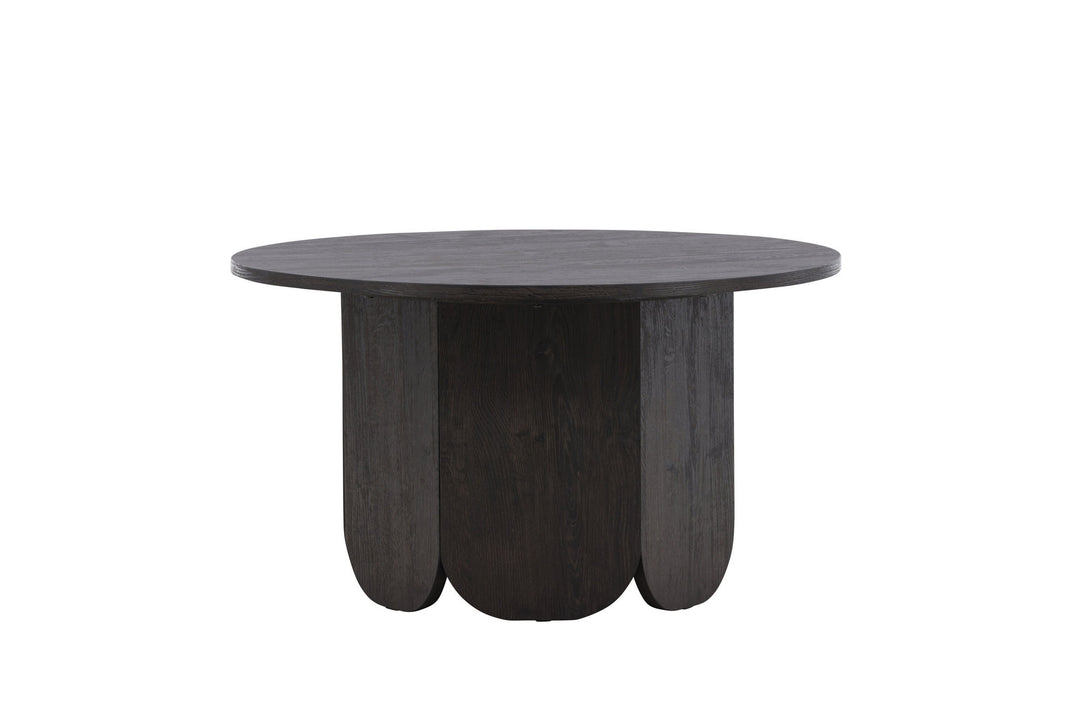 Venture Home Tekla Sofa Table ø80x45 cm - MDF with Black 3D Paper