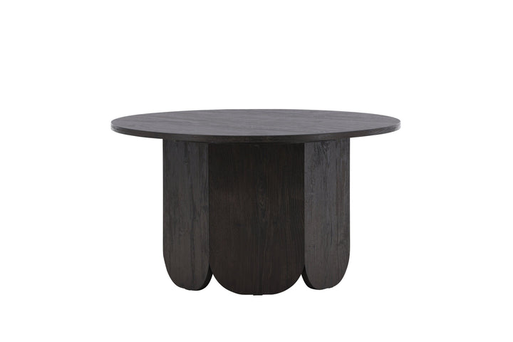 Venture Home Tekla Sofa Table ø80x45 cm - MDF with Black 3D Paper