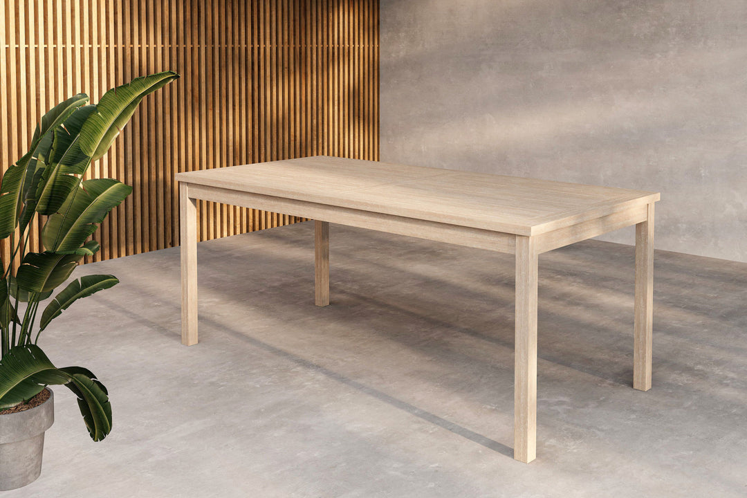 Venture Home Kenya Dining Table 90x180 - Whitewash
