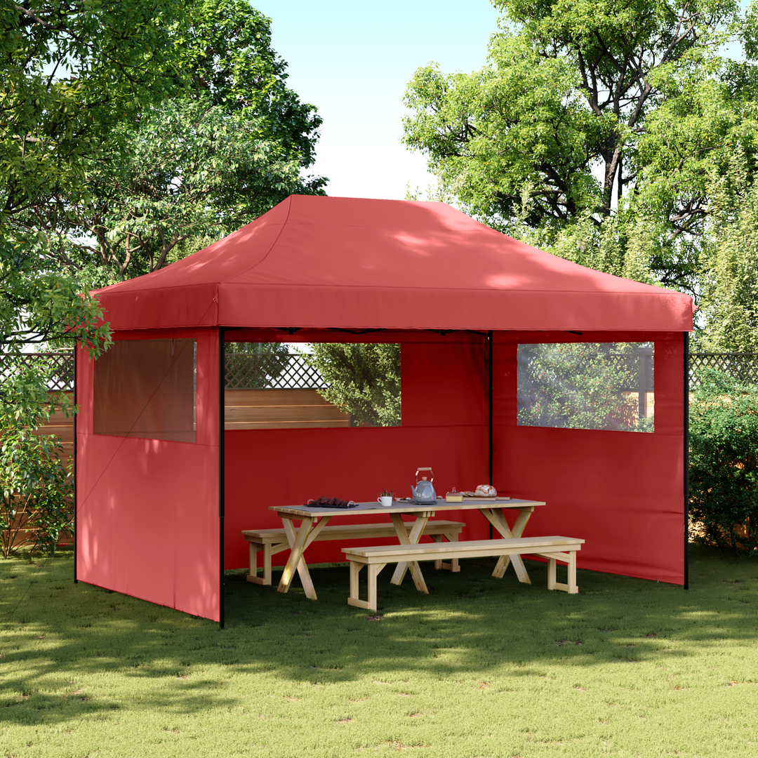 Party Tent Bordeaux 279 x 410 x 315 cm Oxford stof