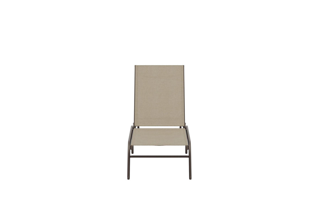 Venture Home Kastos Loungestol - Brun / Beige