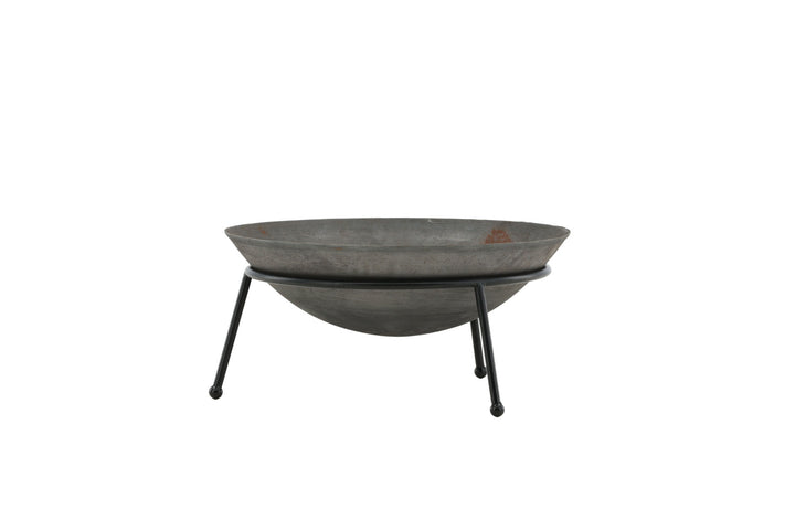 Venture Home Bastian - Fire Bowl- Black - -