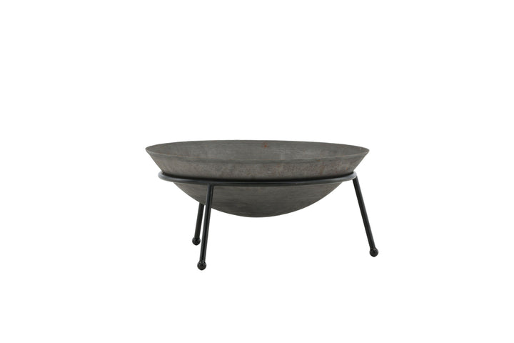 Venture Home Bastian - Fire Bowl- Black - -