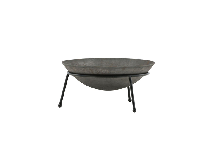 Venture Home Bastian - Fire Bowl- Black - -