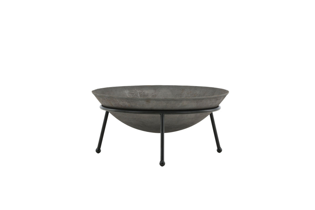 Venture Home Bastian - Fire Bowl- Black - -