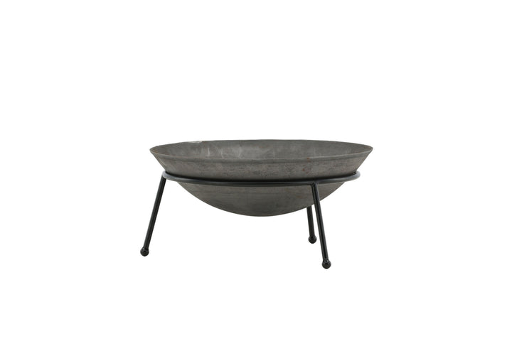 Venture Home Bastian - Fire Bowl- Black - -