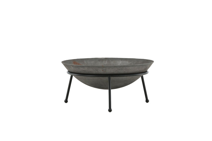 Venture Home Bastian - Fire Bowl- Black - -