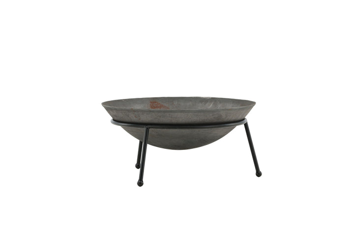 Venture Home Bastian - Fire Bowl- Black - -