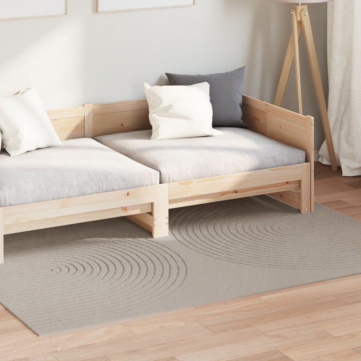 Områdetæpper Rektangulær GALATI Beige 170 x 120 cm Polyester