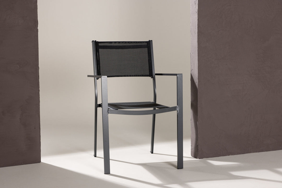 Venture Home Copacabana Stacking Chair - Black/Black - Ersätter 4231-408