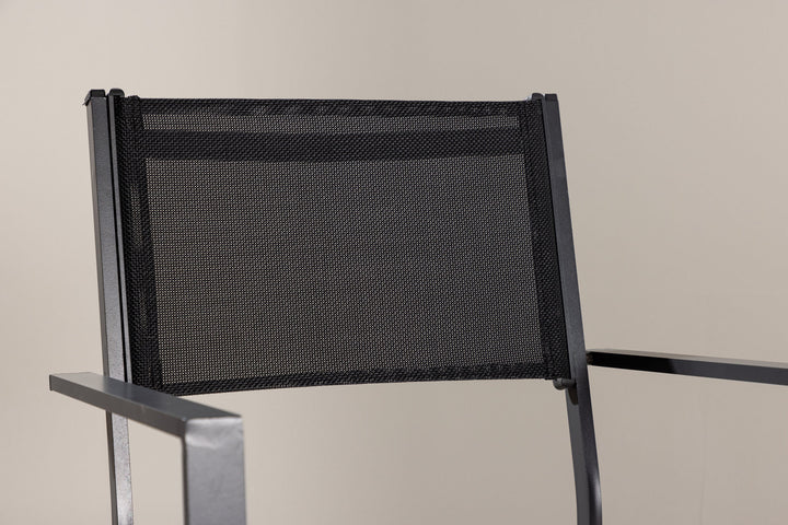 Venture Home Copacabana Stacking Chair - Black/Black - Ersätter 4231-408