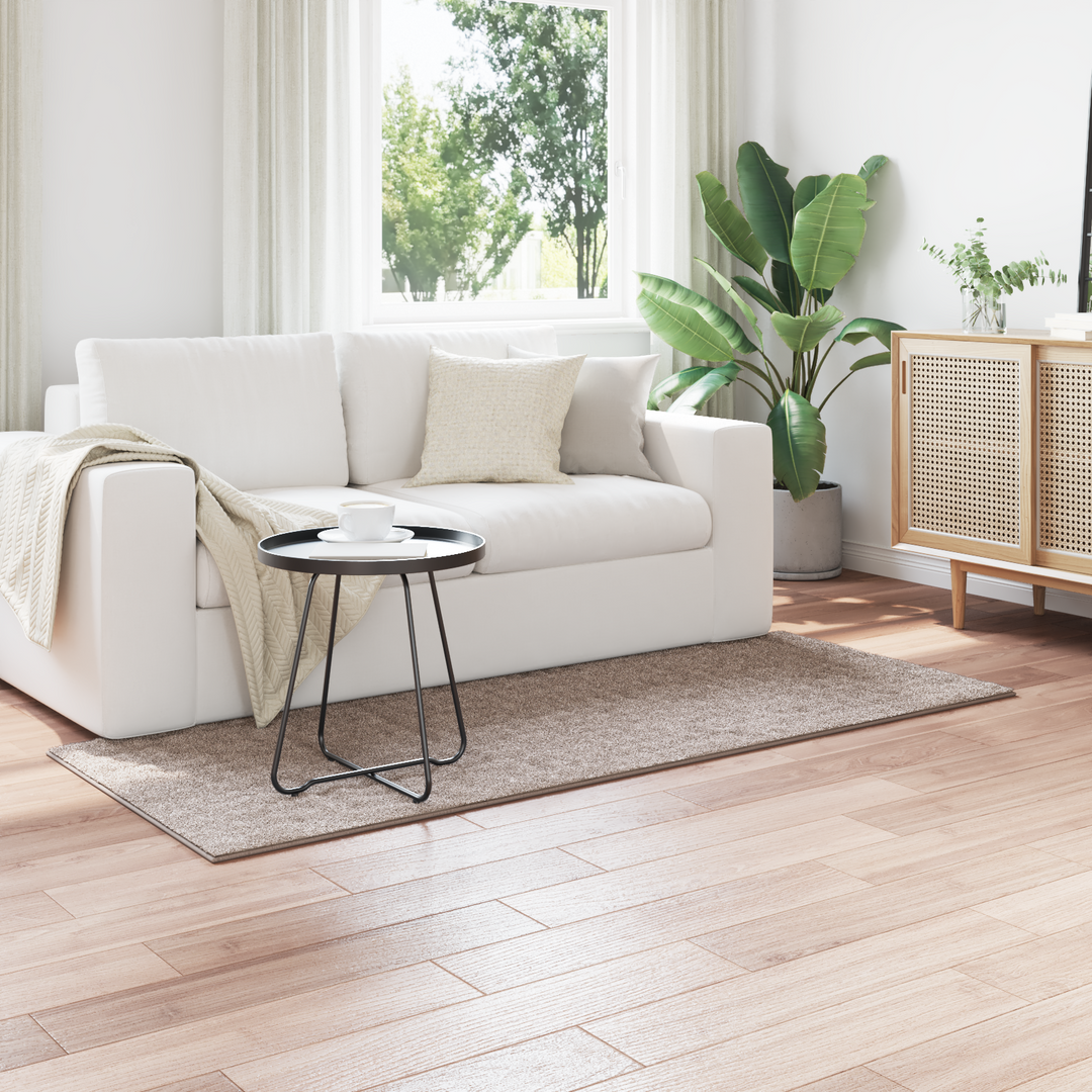 Områdetæpper Rektangulær SIROLO Sandfarvet 150 x 80 cm