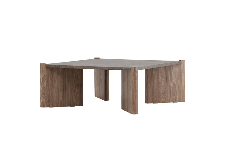 Venture Home Rogaland Sofa Table - Brown Marblelook/ MDF